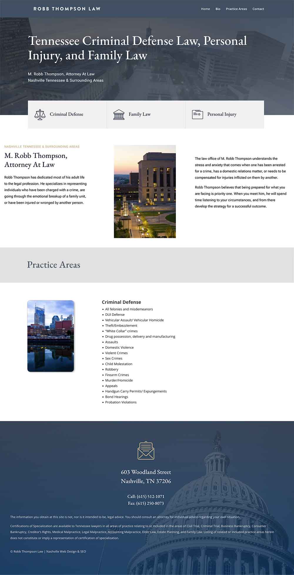 franklin-tn-website-design-robb-thompson-law